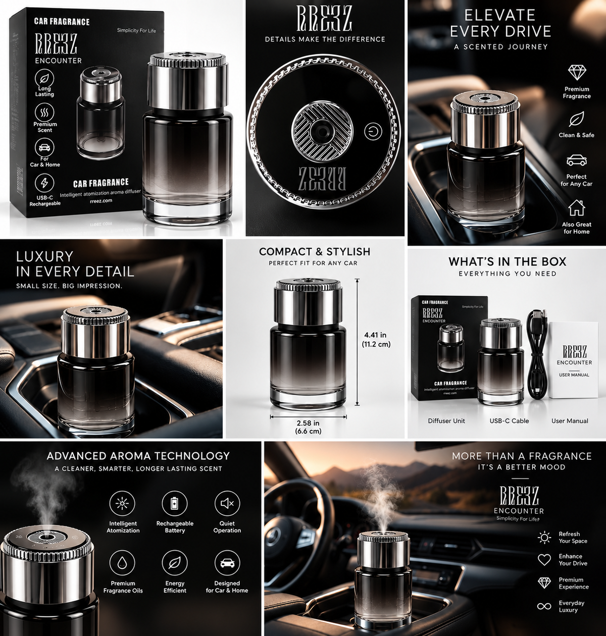 CAR FRAGRANCE DIFFUSER